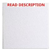 USG Luna White Shadowline Tile, 2x2, 12/ct