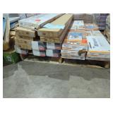Skid Assorted Vinyl Plank Flooring