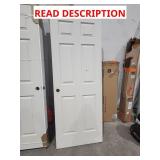 30x80 white door