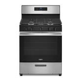 30 in. 5-Burner Freestanding Gas Range, SS
