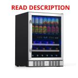 Dual Zone 24" Wine & Beverage Cooler