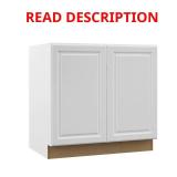 Elgin Designer 36x34.5x20 White Cabinet