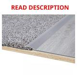 (6) 2 in. x 36 in. Brushed Aluminum Carpet Trim
