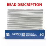 501 16x25x6 MERV 15 Pleated Filter Model 5000