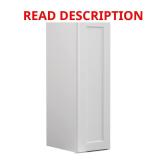 Shaker Dove Plywood Wall Cabinet with Doors