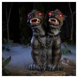 3.5 FT Wicked Woods Animated LED Hell Hound
