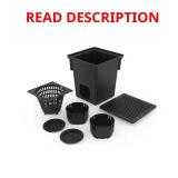 (DAMAGED) 10 in. x 10 in. x 11.2 in. Catch Basin