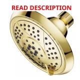Vilbosch 5-Spray Wall-Mount Shower Head, Brass