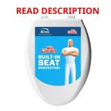 BEMIS Mr. Clean Elongated Toilet Seat, White