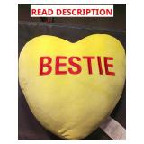 Heart shaped pillow