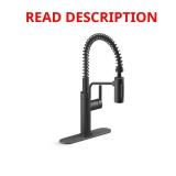Ringby 3-Function Pull-Down Faucet Black