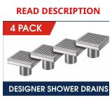 Stainless Steel Square Shower Drain