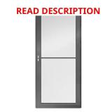 (2) 36" x 80" Storm Doors