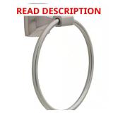 (2) Portwood Towel Ring in Brushed Nickel