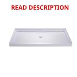 SlimLine 54x32 Shower Base White