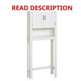 Shaker White OTC Storage with Shelves