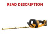DeWalt 60V DCHT870T1 26" Hedge Trimmer Kit