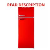 12.0 cu. ft. Top Freezer Refrigerator - Red