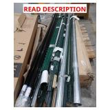 Assorted skid of metal poles