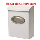 Architectural Mailboxes Designer White Mailbox