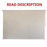 Sandbar Cream Cordless Patio Shade 72x72