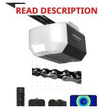 1/2 HP Smart Chain Drive Garage Door Opener