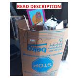 Skid box lot of miscellaneous Amazon items
