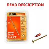 #8 x 2-1/2" Star Drill Wood Cabinet Screw