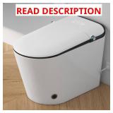 1-Piece Elongated Bidet Toilet