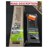 2" x 14" and 2" x 10" Floor Register (3)