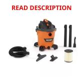 12-Gal 5.0-HP NXT Wet/Dry Shop Vacuum