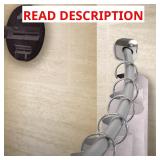 41-72 in. Curved Shower Rod, Satin Nickel