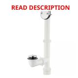 Easy Touch 1-1/2 in. Poly Bath Drain Chrome