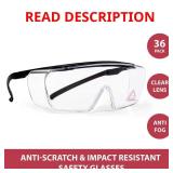 Duarte Clear Anti-Scratch Safety Glasses