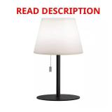 10 in. Black RGBW Night Light Bulb with Remote