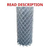 Galvanized Chain Link Fabric 6 ft x 1.5 ft, 9.5 g