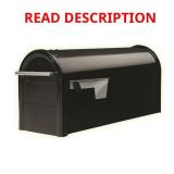 Architectural Mailboxes Franklin Black Mailbox