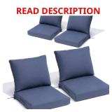 24 in. x 24 in. Outdoor Cushion, BEIGE (See Photo