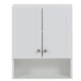 Lancaster White 21" W x 26" H Wall Cabinet