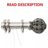Lacey Traverse Rod 48-84 in. Satin Nickel