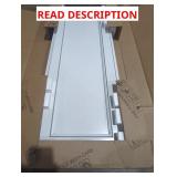 White Cabinet Door Panel 38-3/4" x 14-3/4"