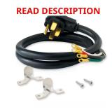 4 ft. 4-Prong 40 Amp Range Cord