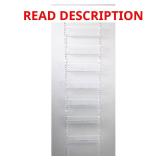 8 TIER OVER-THE-DOOR ADJUSTABLE ORGANIZER