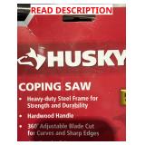 6 in. Coping Saw with Wood Handle