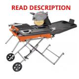 RIDGID 15 Amp 10" Wet Tile Saw with Stand