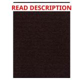 Oasis Brown 4x6 Non-Slip Indoor Rug