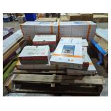 Skid Lot Assorted Vinyl Tiles and Ceramic Tiles