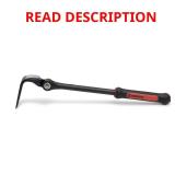 Crescent 18 in. Indexing Pry Bar with Grip