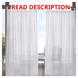 Exclusive Home 2-pack Miami Window Curtains