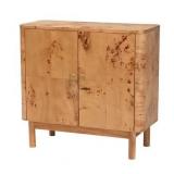 Bali & Pari Latika Burl Wood Storage Cabinet